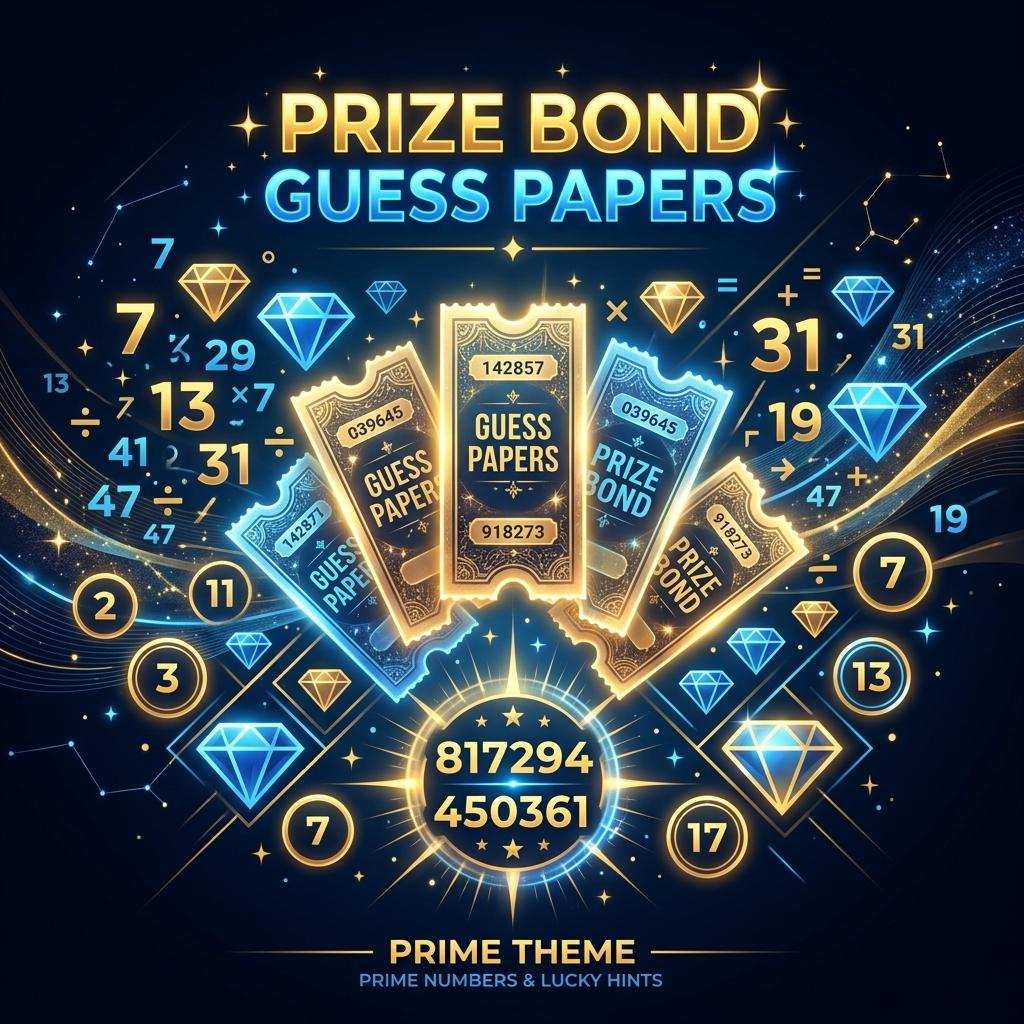 Prize Bond Guess Paper 2026 Guide